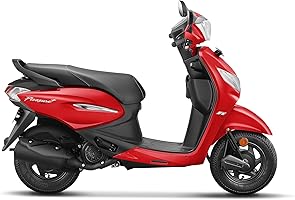 Hero PLEASURE+ VX Scooter Cast Sport Red Booking for Ex-Showroom Price