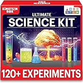 Einstein Box Ultimate Science Kit for Boys and Girls Ages 6-8-12-14| Birthday Gifts Ideas for Kids| STEM Learning Toys for 6,7,8,9,10,11,12,13,14 Year Olds| Science Project Kit |